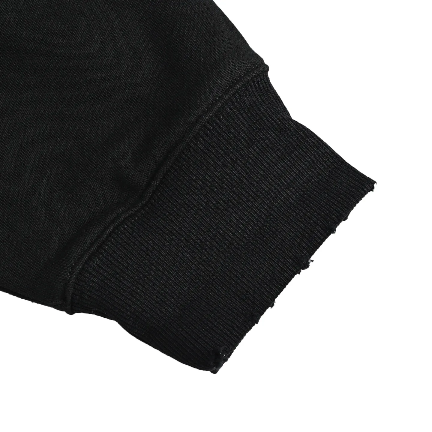 Louis Vuitton/Louis Vuitton tatami embroidered letter logo hole hooded sweatshirt